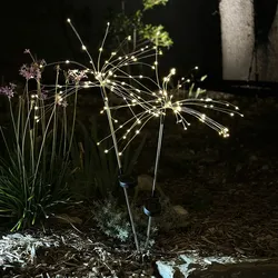 Lumisky 2 Solar-Beacons zum Einpflanzen H97cm Silber Lumi jardin