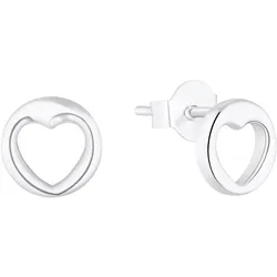 s.Oliver Damen Ohrstecker 2035754 Herz Silber