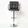 Homescapes Barstuhl Bramley 44 x 113 x 44 cm Schwarz