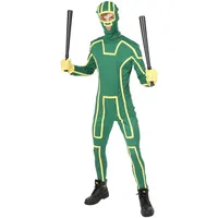 ORION COSTUMES Herren Ninja Kick Ass Superheld Grünes Kostüme