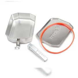 Skotti Edelstahlbox 1 l Ø 23 cm silber