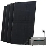 solarway All In One Balkonkraftwerk 2000 W / 800 W inkl. 1,6 kWh Anker Solix 2 Pro Speicher