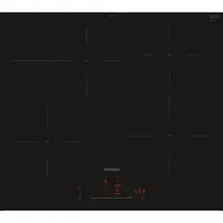 Siemens EH601HFB1E iQ300 Induktionskochfeld 60 cm Schwarz, flächenbündig