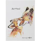Pagna 20368-15 Freundebuch Fuchs 60S, Weiß