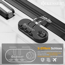 Kesser 4-Rollen 75 cm / 120 l weiß