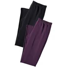 VIVANCE ACTIVE Leggings Damen beere, schwarz Gr.52/54