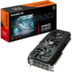 GIGABYTE Grafikkarte "Radeon RX 9070 GAMING OC 16G Grafikkarte - 16 GB GDDR6, 256 Bit, PCI-E", eh13, Grafikkarten
