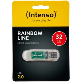 Intenso Rainbow Line 32GB transparent