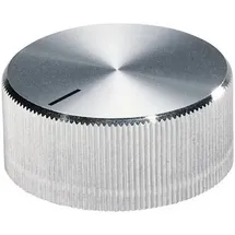 OKW A1418261 A1418261 Drehknopf mit Knopfmarkierung Aluminium (Ø x H) 17.8mm x 12mm 1St.