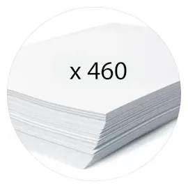 Exacompta Prem Touch Schmal Ordner Prem'Touch PVC, Rücken 50mm, 32x29cm A4 Maxi, Grün 53543E Kunststoff Hochformat 10 Stück