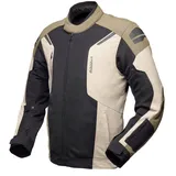Modeka GmbH Khao Air II Motorradjacke Schwarz/Braun/Khaki 2XL