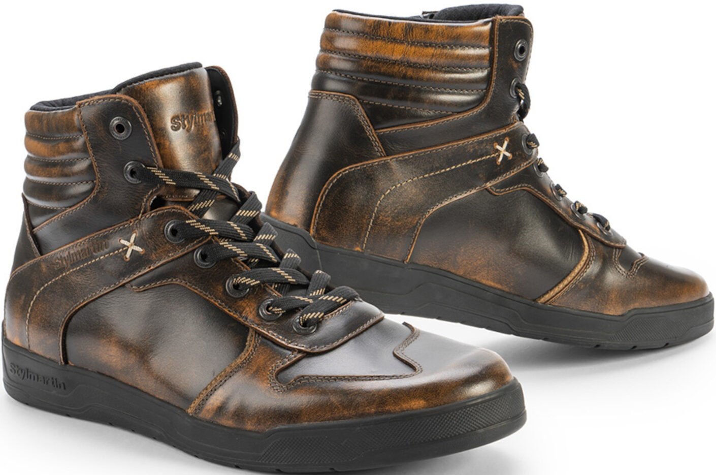 Stylmartin Iron Bronze waterdichte motorschoenen, bruin, 43 Voorman