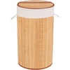 Wäschetruhe Bamboo Natur Wäschekorb, 55 l