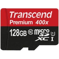 Transcend SD 128GB microSDXC Cl10 UHS-1 400
