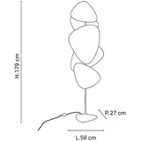 MARKET SET Screen Stehlampe Papier weiß Höhe 179 cm - Schlafzimmer - 50 - 179