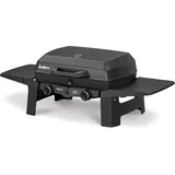 Enders Gasgrill Urban II, Tischgrill, Grillen-, Kochen- und Backen Funktion, 2 Brenner Edelstahl, mit Grill-Thermometer, Balkon-, Camping-Grill,
