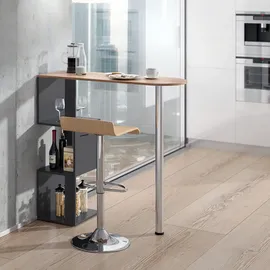 Vicco Bartisch Vincent Anthrazit-Goldkraft Bartresen Stehtisch Tresentisch Bistrotisch Bar