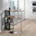 Vicco Bartisch Vincent Anthrazit-Goldkraft Bartresen Stehtisch Tresentisch Bistrotisch Bar