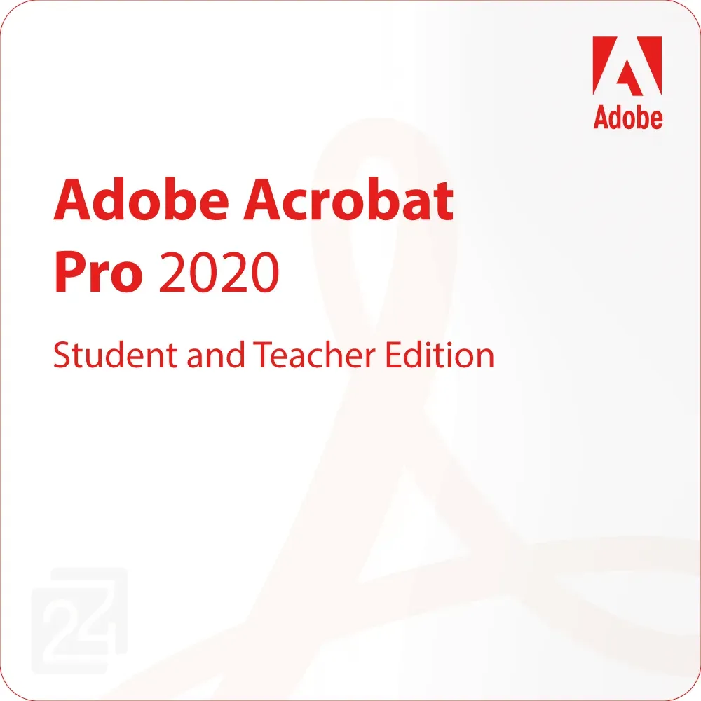 Adobe Acrobat Pro 2020 Student and Teacher Edition Win/ Mac