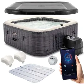 Intex Greystone Deluxe 175 x 175 x 71 cm Grau