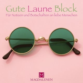 Magdalenen-Verlag GmbH Gute Laune Block Sonnenbrille