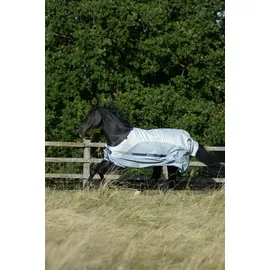 Bucas Buzz-Off Rain & Neck - Silver/Blue