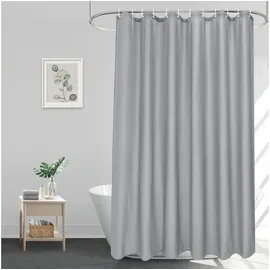 luxuskollektion Duschvorhang 240 x 200 cm grau