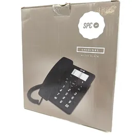SPC Original, schwarzes Festnetztelefon