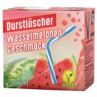 Durstlöscher Wassermelone fruchtiges Fruchtsaftgetränk 500ml 48er Pack