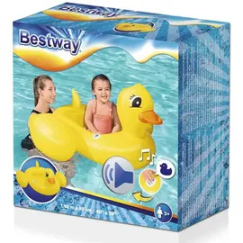 BESTWAY Funspeakers Duck Aufblasbares Boot 102 x 99 cm (34151)