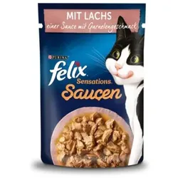 Felix Sensations Saucen Lachs & Garnelen 52x85 g