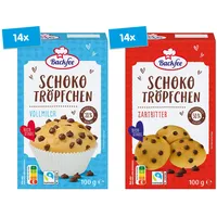 Backfee Schoko-Tröpfchen versch. Sorten 100 g, 28er Pack