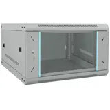 vidaXL Netzwerkschrank mit Speicher Grau 53 x 60 x 30 cm Stahl