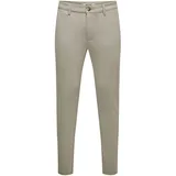 Only & Sons ONSMARK Slim Fit Chinohose Khaki 34 32