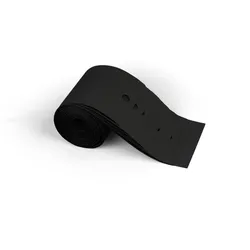 KS Handel 24 Ersatzlamellen 250 cm lang individuell kürzbar Lamellenvorhang (Schwarz 5er Set)