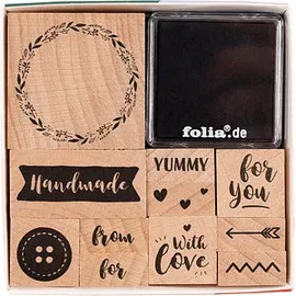 Folia Motivstempel-Set HANDMADE