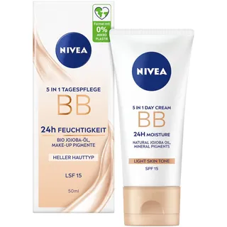 NIVEA BB HELL 5IN1 24h FEUCHTIGKEIT LFS 15 Gesichtscreme 50,0 ml