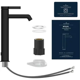wasserwerk WT 11 Waschtischarmatur Schwarz