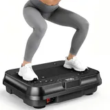 HomeFitnessCode Vibrationsplatte Fitnessgeräte für Abnahmen Zuhause Klein
