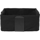 BLOMUS DESA Brotkorb L, eleganter Schwarzton, harmonische Optik, 26 x 26 cm, schwarz einheitlich