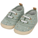 STERNTALER Babyschuh Muster steingrün,