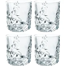 Nachtmann Sculpture Whiskygläser 4er Set transparent