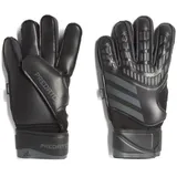 Adidas Predator Match Fingersave Torwarthandschuhe - Black / Black - 9 1/2