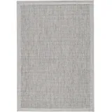 KADIMA DESIGN Balkonteppich Einfarbig Wetterfest Waschbar Strapazierfähig Terrasse Garten Schadstoffgeprüft Grau 60x100 cm – ORIANA von Kadima Design