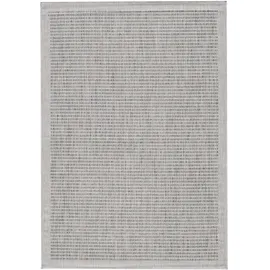 KADIMA DESIGN Balkonteppich Einfarbig Wetterfest Waschbar Strapazierfähig Terrasse Garten Schadstoffgeprüft Grau 60x100 cm – ORIANA von Kadima Design