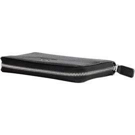 Armani Exchange Wave Zip Around Geldbörse Damen schwarz