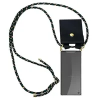 Cadorabo Hülle für Sony Xperia XA Schutzhülle in Braun Handy Kette Silikon Kordel abnehmbares Etui