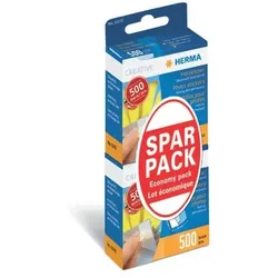 Fotokleber Sparpack 12x17 mm 2x 500 Stück Doppelpack