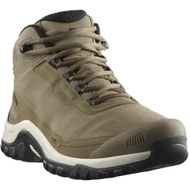 Salomon Shelter Wp Wanderstiefel - Stone Gray / Black / Rainy Day - EU 42 2/3