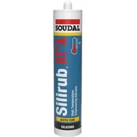 SOUDAL Hochtemparatur Silikon HT-A schwarz 300 ml